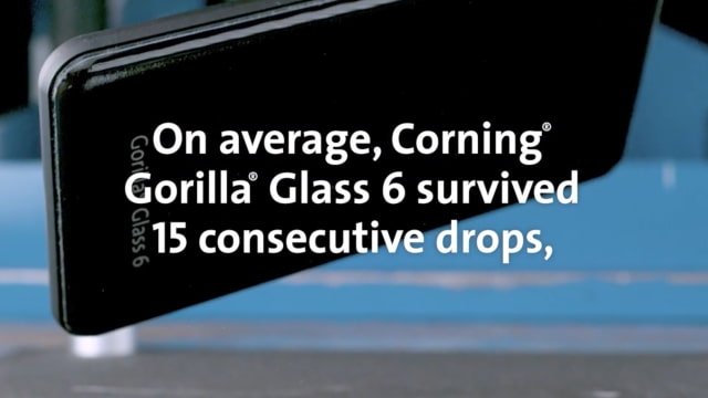 Corning Unveils Next Generation Gorilla Glass 6 [Video]