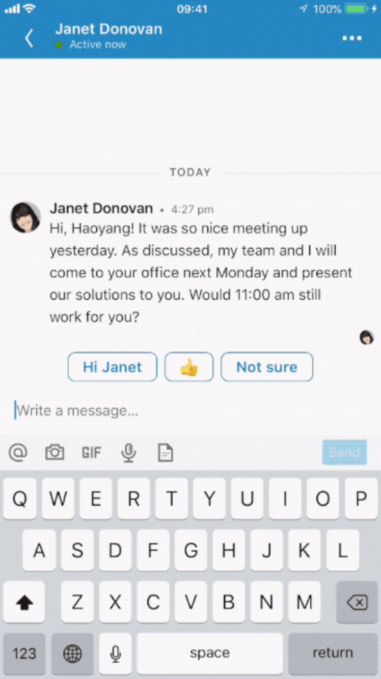 LinkedIn Announces Voice Messaging Feature
