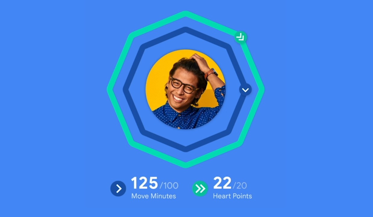 Google Fit Updated With Activity Rings