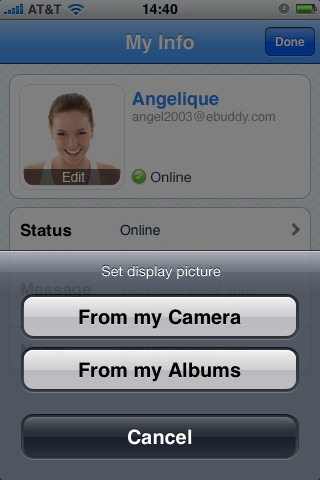 eBuddy for iPhone Adds Landscape Mode, Picture Save