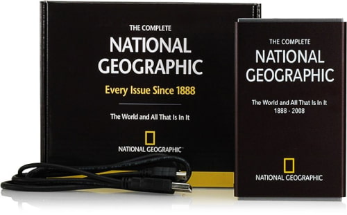 The Complete National Geographic Collection on a 160GB HD