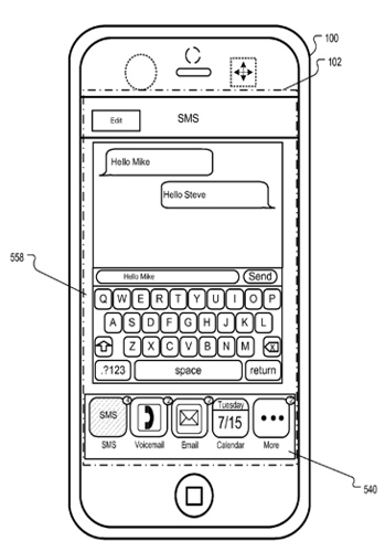 Apple Patent Places iPhone Contacts on Your Home Screen