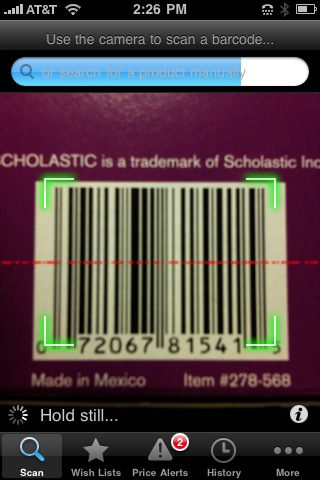 ShopSavvy for iPhone Improves Barcode Scanning Speed