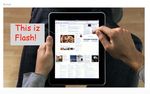 Apple Updates iPad Ads to Remove Flash Content