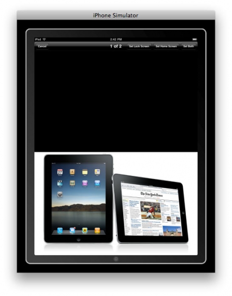 iPad SDK Adds Ability to Set Home Screen Wallpaper