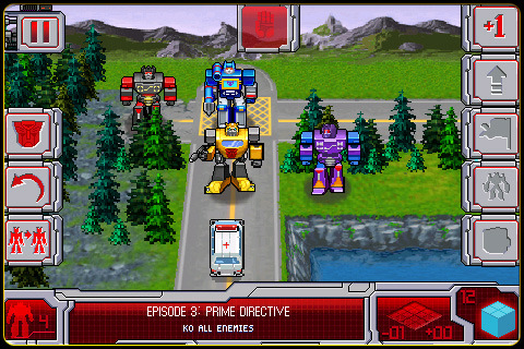 Classic First Generation Transformers Game for iPhone