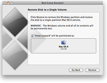 Camptune Redistributes Disk Space Between Windows and Mac Partitions