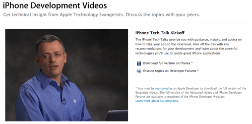 Videos from iPhone Tech Talks 2009 Now Available