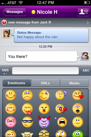 Yahoo! Messenger Lets You Chat to Windows Live Messenger Contacts