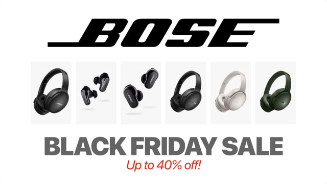 Bose Headphones On Sale for Up to 40% Off [Black Friday Deal]