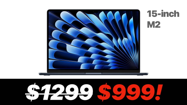 Apple M2 15-inch MacBook Air On Sale for $300 Off [Lowest Price Ever]