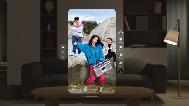 TikTok Announces Native App for Apple Vision Pro
