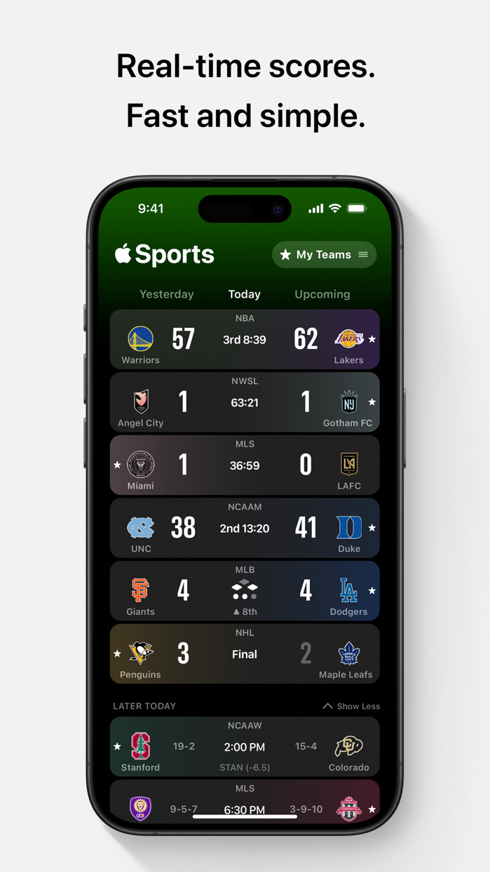 Apple Releases Free &#039;Apple Sports&#039; App for iPhone [Download]