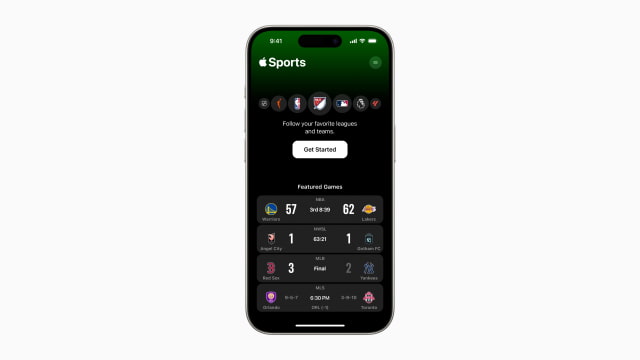 Apple Releases Free &#039;Apple Sports&#039; App for iPhone [Download]