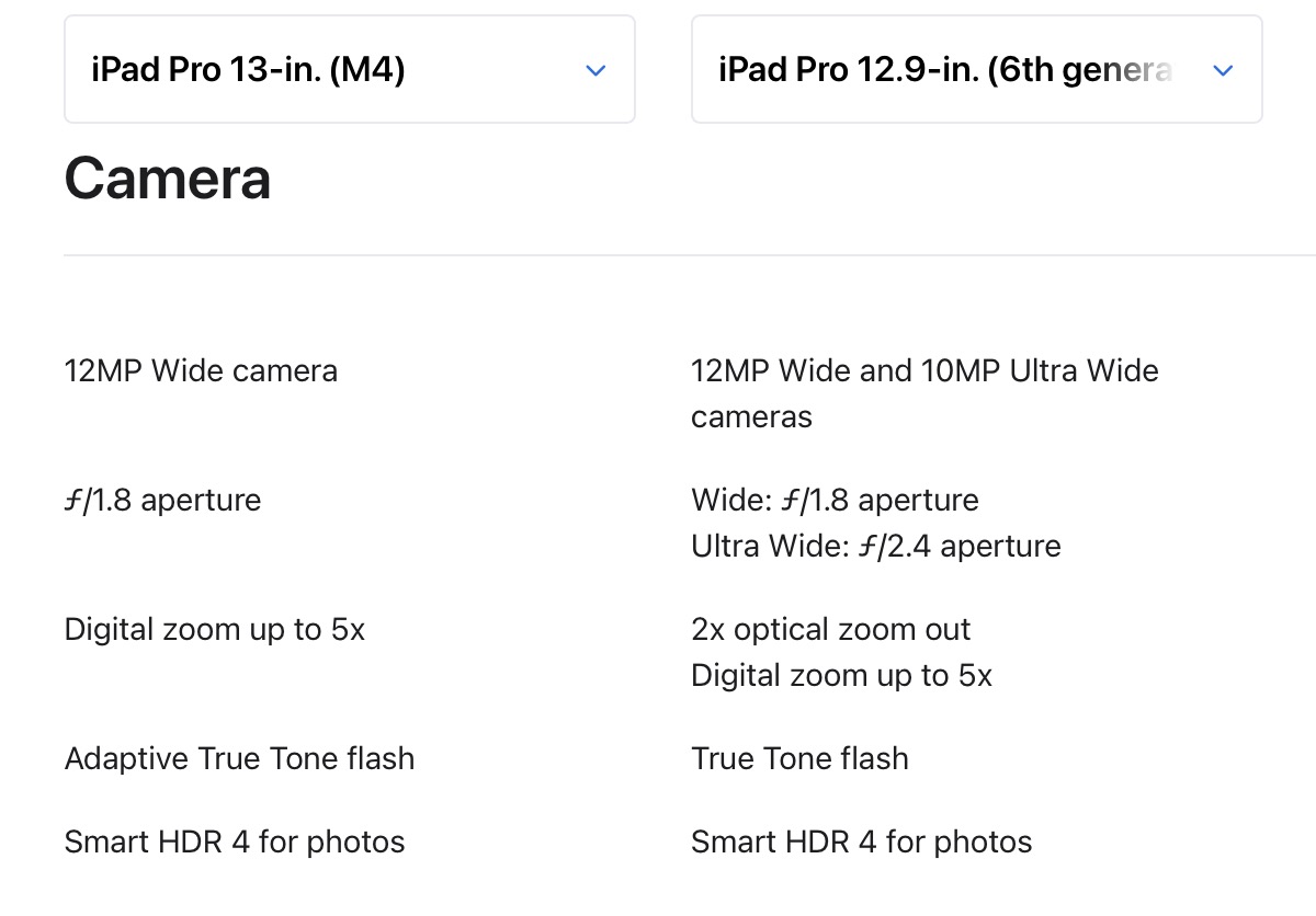 New iPad Pro Drops Ultra Wide Camera, SIM Card, mmWave, More