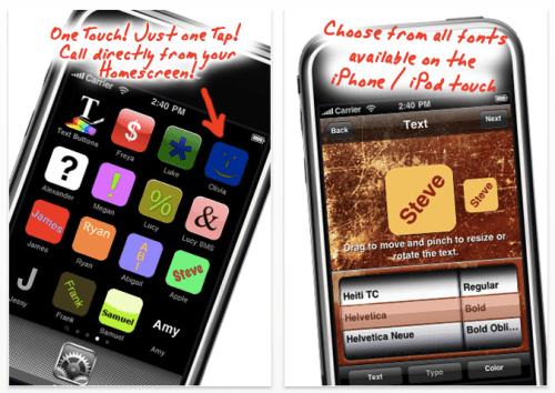 Hot Chili Apps Releases Text Buttons 1.0