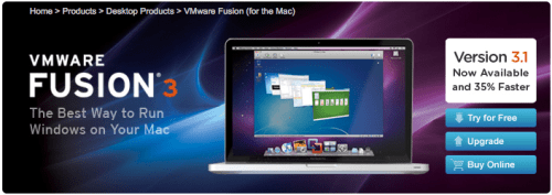 VMWare Fusion 3.1 Boosts Performance by 35%