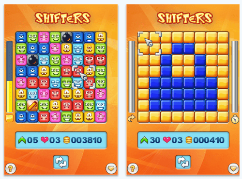 Thumbstar Games Releases Shifters 1.0