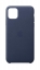 Apple Leather Case for iPhone 11 Pro Max (Midnight Blue) - $19.95