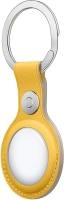 Apple AirTag Leather Key Ring (Meyer Lemon)