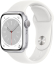 Apple Watch Series 8 (GPS, 41mm, Silver Aluminum Case, White Sport Band M/L) - 384.93