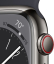 Apple Watch Series 8 (Cellular, 45mm, Graphite Stainless Steel Case, Midnight Sport Band S/M)