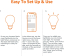 Amazon Basics Smart A19 LED Light Bulb (Multicolor)