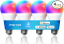 meross Smart Light Bulb (A19, Multicolor, 4 Pack) - $49.99