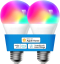 meross Smart Light Bulb (A19, Multicolor, 2 Pack) - 22.94