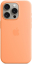 Apple Silicone Case with MagSafe for iPhone 15 Pro (Orange Sorbet ​​​​​​) - $49.00