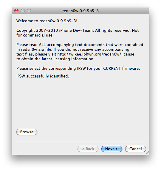 How to Jailbreak Your iPhone 3G Using RedSn0w (Mac) [4.0, 4.0.1]