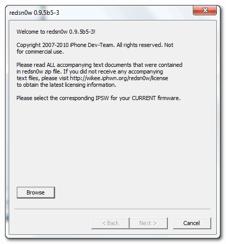 How to Jailbreak Your iPhone 3G Using RedSn0w (Windows) [4.0, 4.0.1]
