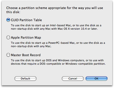 Partition a Hard Drive Using Mac OS X Disk Utility