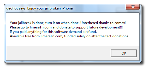 How to Jailbreak Your iPhone 3GS, iPhone 4 Using Limera1n (Windows)