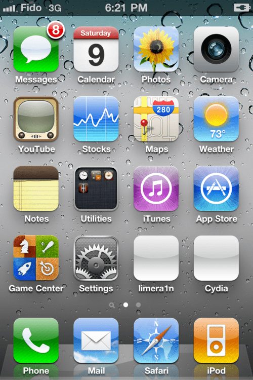 Comment Jailbreaker Votre iPhone 3GS, iPhone 4 Avec Limera1n (Mac)