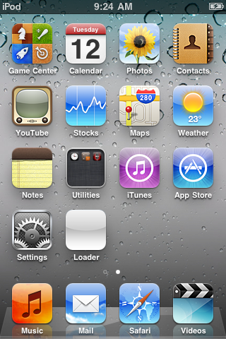 Realizar Jailbreak a tú iPod Touch 3G, iPod Touch 4G usando Greenpois0n (Mac)