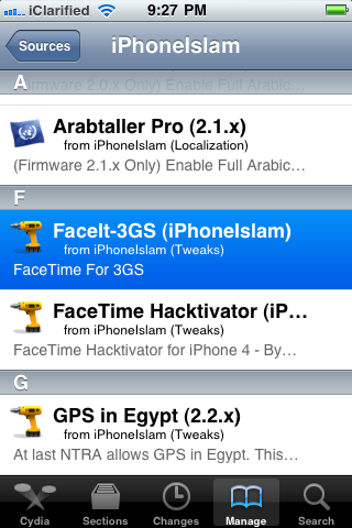 Como activar FaceTime en un iPhone 3GS