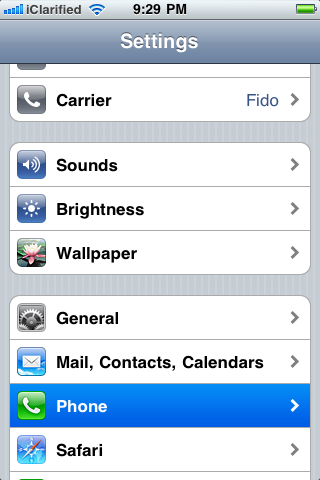 Como activar FaceTime en un iPhone 3GS