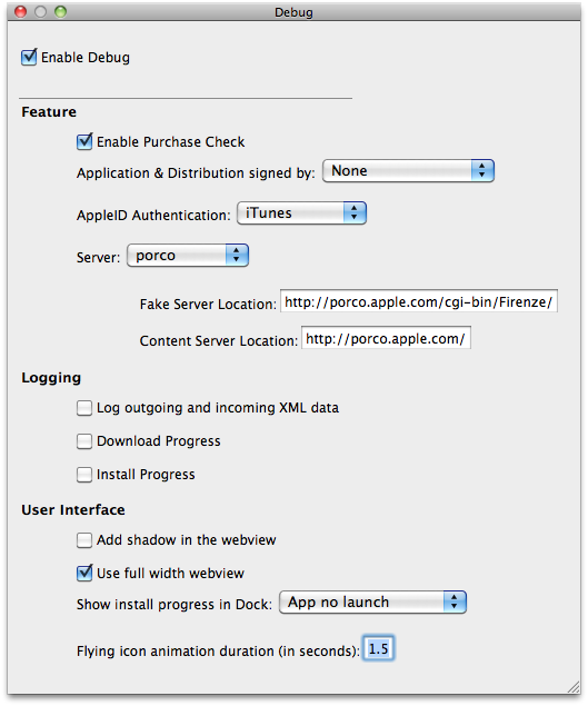 How to Enable the Mac App Store&#039;s Hidden Debug Menu