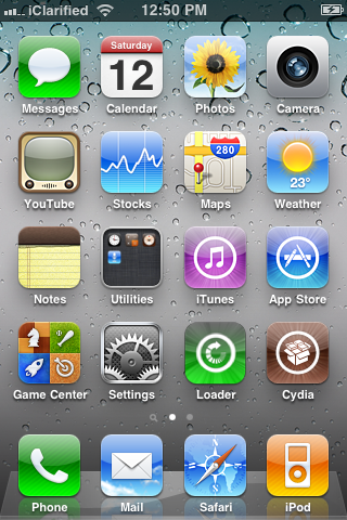 ipod touch png boot logo. oot logo installed by