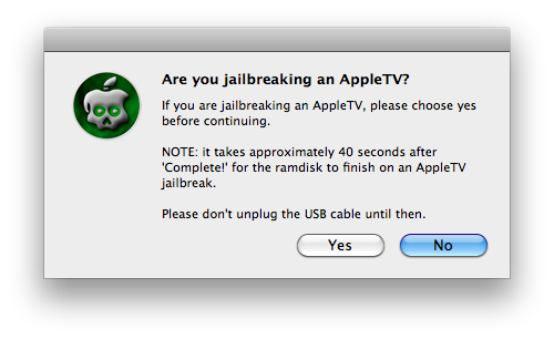 Jailbreak voor Apple TV 2G mbv Greenpois0n (Mac)