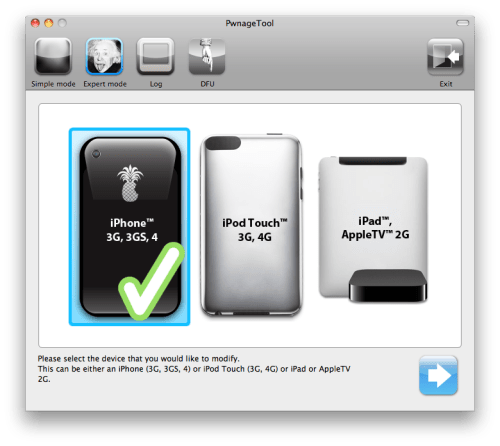 Hur Man Jailbreakar iPhone 4 Med PwnageTool (Mac) [4.3.2]