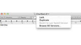 How to Use Versions in Mac OS X Lion [Video]