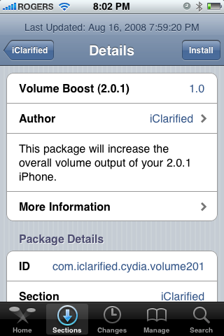 How to Increase the Volume of Your 2.0.1 iPhone