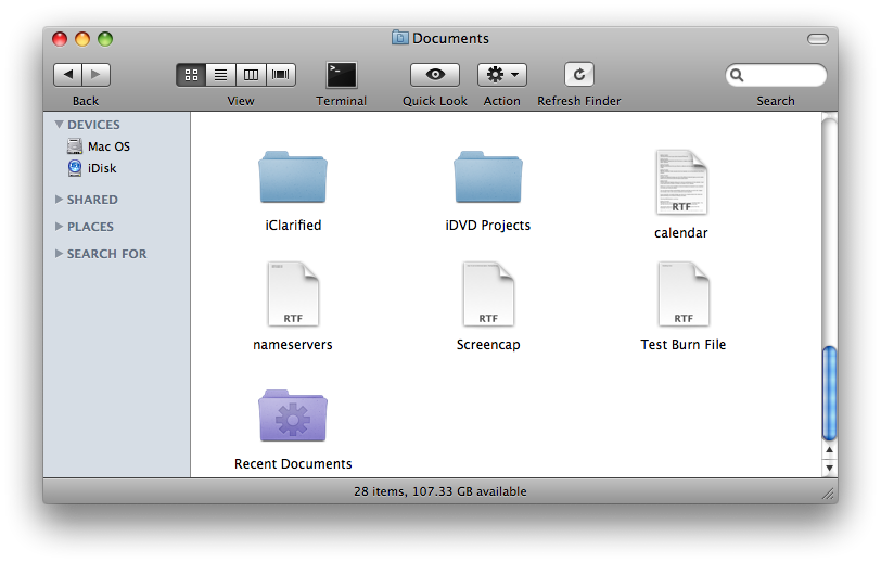 How to Create a Smart Folder in OS X Leopard