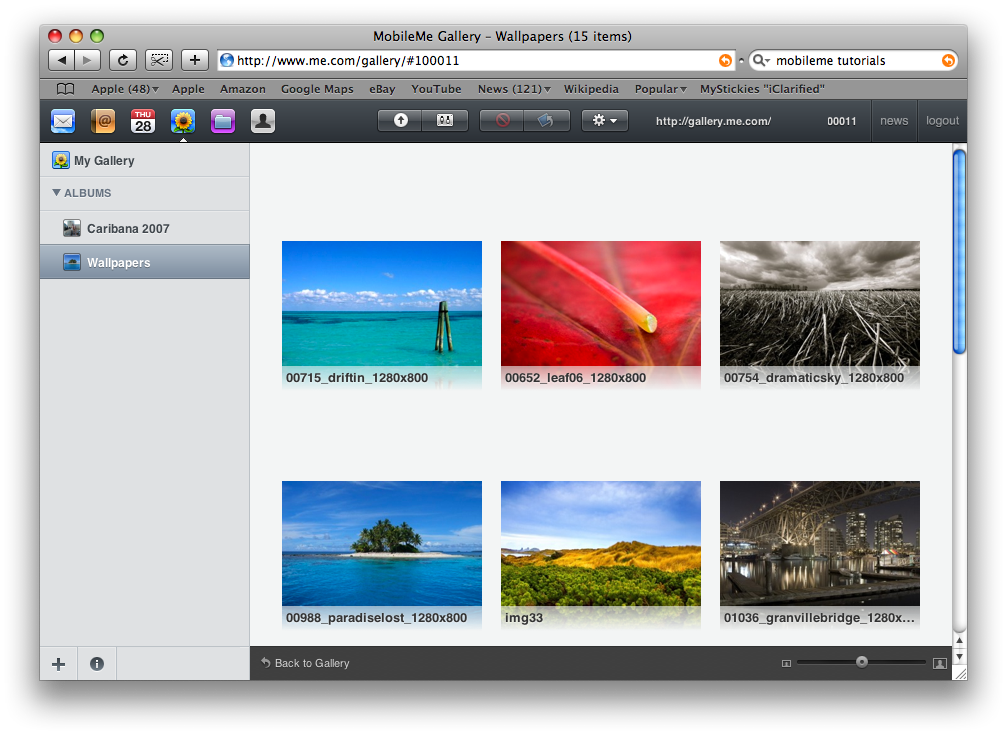 How to Upload iPhone Pics to a MobileMe Gallery