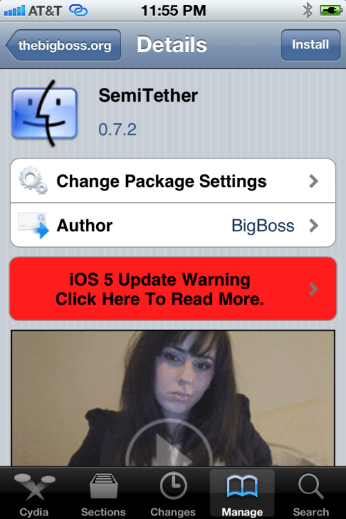 How to Perform a Semi Tethered Jailbreak of iOS 5