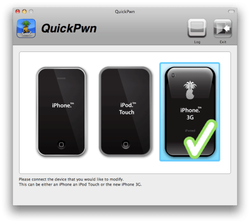 如何使用QuickPwn（mac)去越狱你的iphone.2.2.1固件