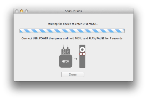 Como hacer el Jailbreak a su Apple TV 2G Utilizando Seas0nPass (Mac) [4.4.3]