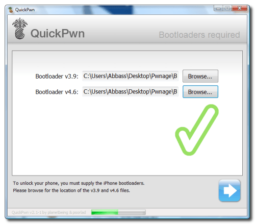 Come sbloccare/aprire il tuo iPhone 2G 2.x.x con QuickPwn (Windows)